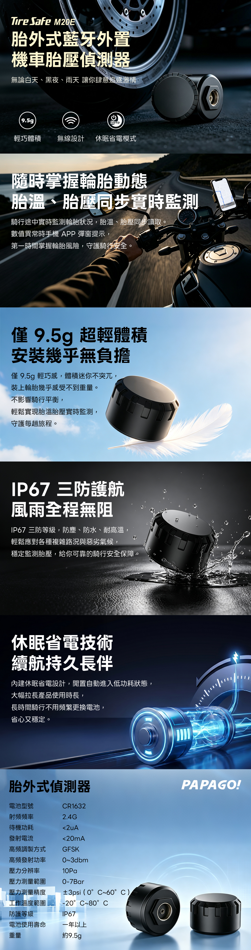 PAPAGO! TireSafe M20E 產品介紹1
